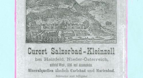 137 Jahre Kurzentrum Salzerbad in Kleinzell