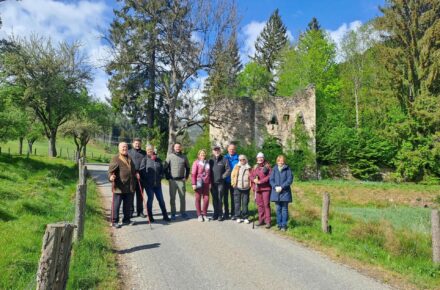 Besuch auf Schloss Lichtengraben im Optimamed Bad St. Leonhard