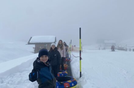 OptimaMed Kinderreha Wiesing: Schneevergnügen am Gerlosstein