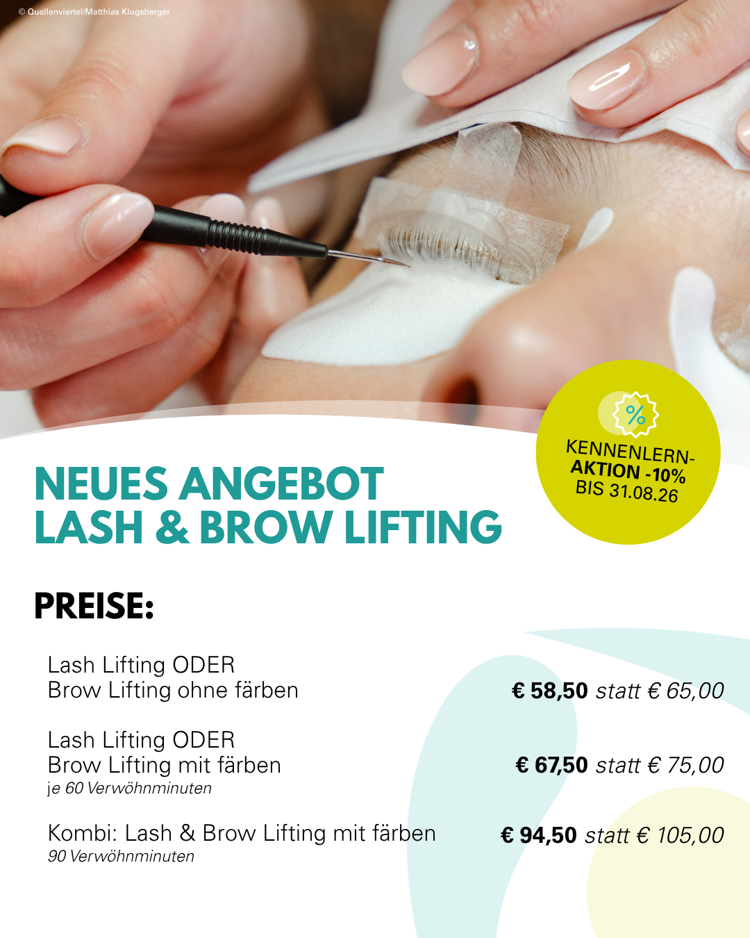 Social Media Neues Angebot Kosmetik