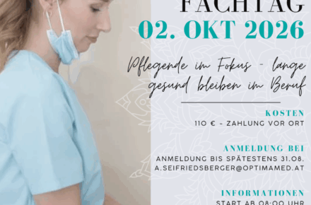 Pflegefachtag Oktober 2026 – Jetzt anmelden!