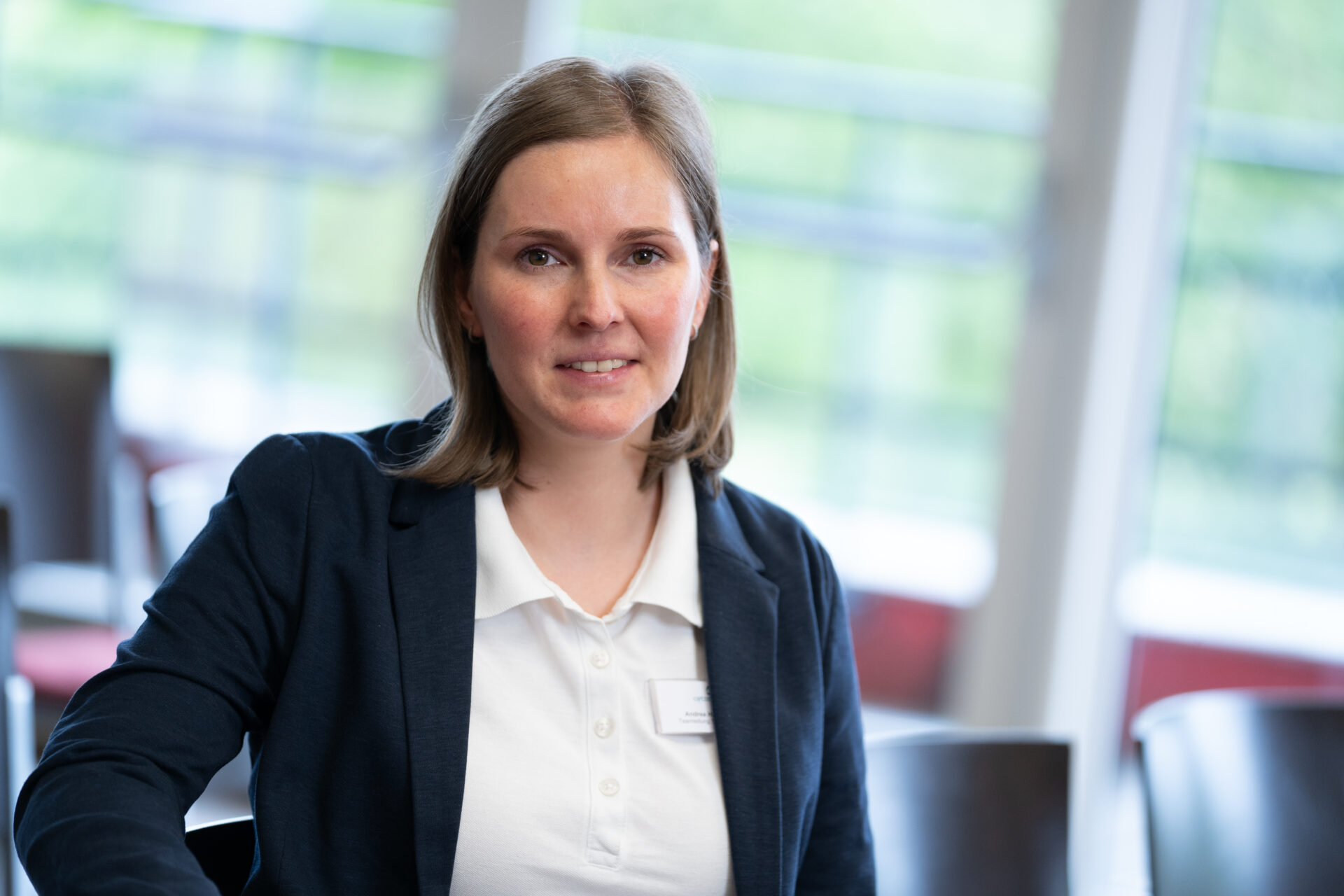 Andrea Haidenthaler, OptimaMed Mitarbeiterin im Portrait Andrea Haidenthaler, OptimaMed Mitarbeiterin im Portrait