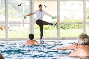 Aquafit-Therapie im Heilwasser beim Therapiezentrum Wildbad