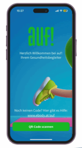 auf Patienten-App im Einsatz bei OptimaMed auf Patienten-App im Einsatz bei OptimaMed