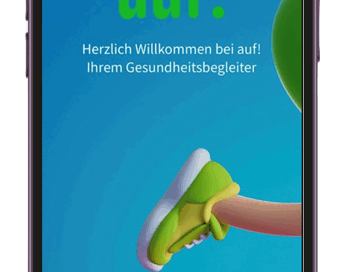 auf Patienten-App im Einsatz bei OptimaMed