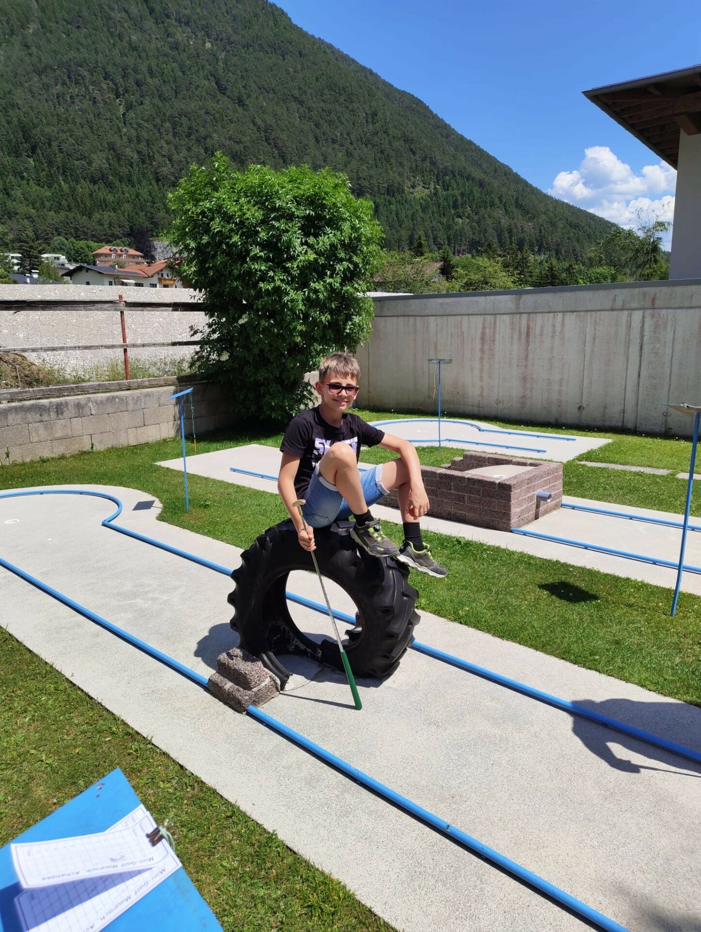 Ausflug zum Minigolf an den Achensee