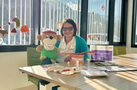 Avomed Zahngesundheitsvorsorge Tirol besuchte OptimaMed Kinderreha in Wiesing