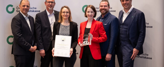 BGF Gütesiegelverleihung an das Rehazentrum Perchtoldsdorf
