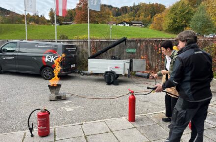 Brandschutzschulung im Gesundheitsresort St. Josef