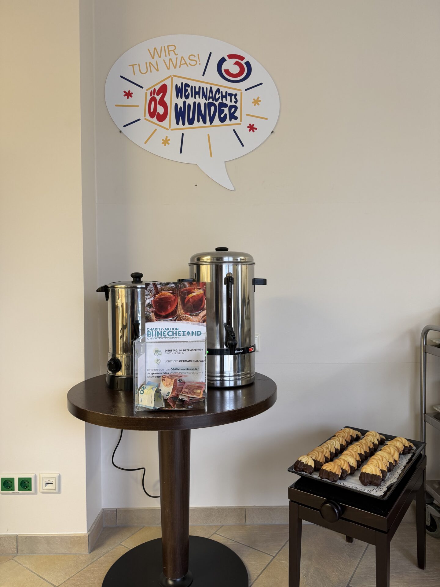 Charity-Punschstand des Rehazentrums Aspach Charity-Punschstand des Rehazentrums Aspach