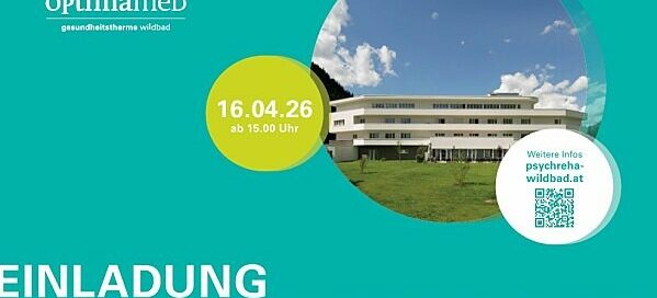 Einladung 10-Jahresfeier Rehabilitationszentrum Wildbad