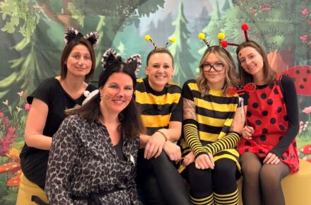 So feierte die Kinderreha Wiesing den Fasching