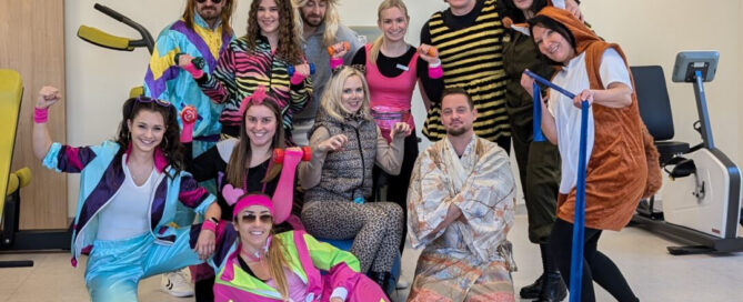 Fasching in der Ambulanten Reha Klagenfurt
