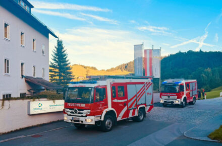 Große Feuerwehrübung im OptimaMed Gesundheitsresort St. Josef