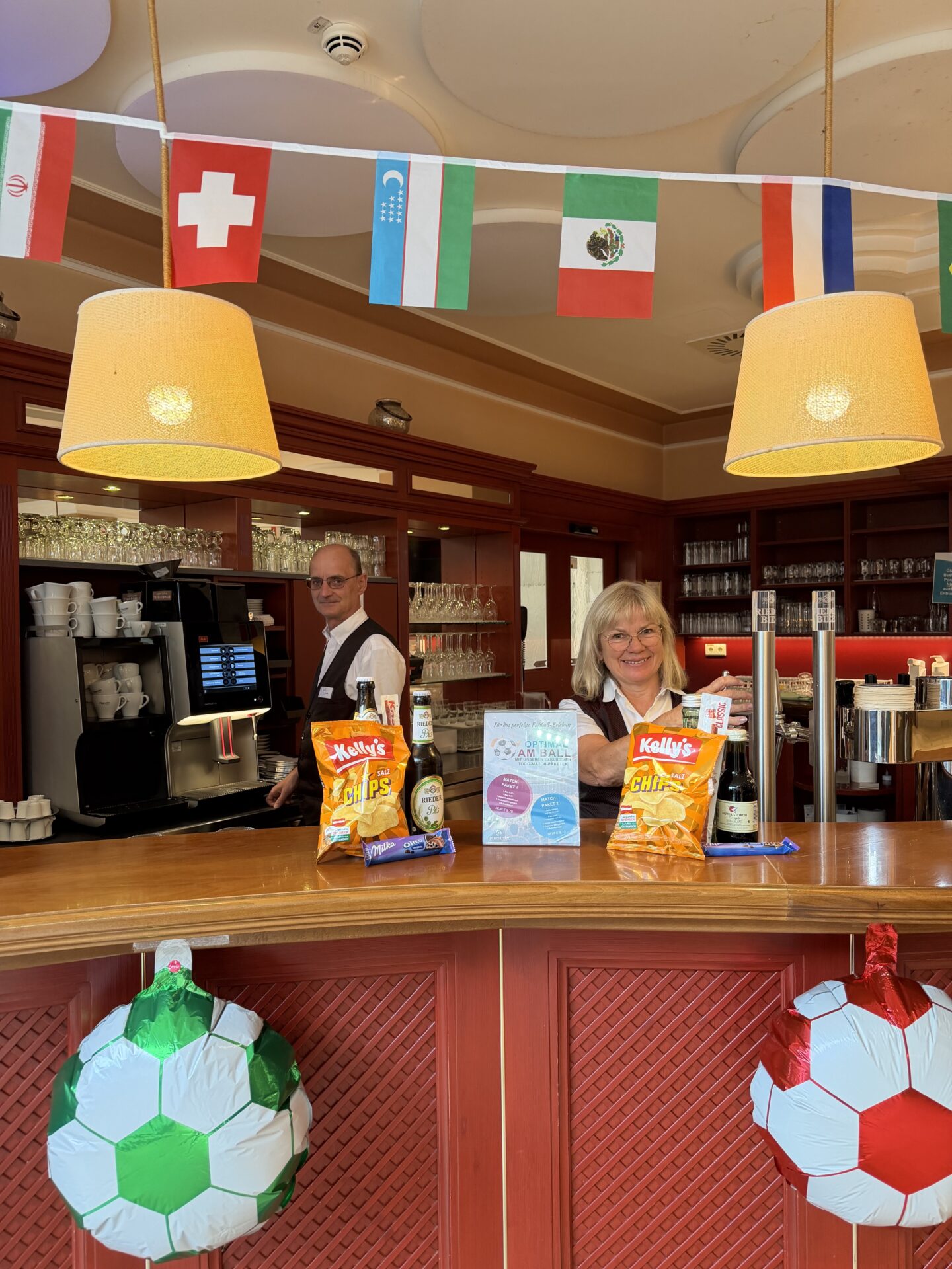 WM Public Viewing im Rehazentrum Aspach