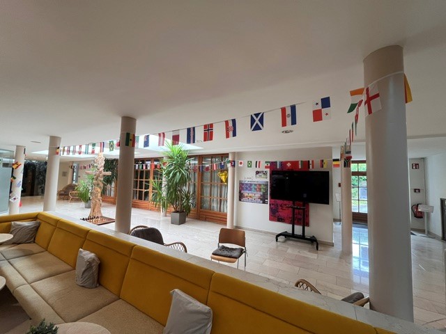 Fußball-WM Dekoration im Gesundheitsresort St. Josef Fußball-WM Dekoration im Gesundheitsresort St. Josef