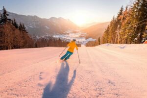 Gesundheitsurlaub mit Skifahren