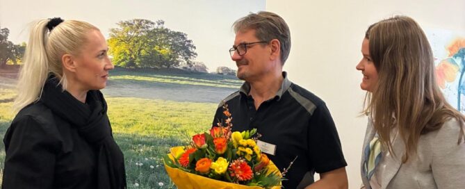 Dank an Haustechniker Rainer für die Renovierung der Kapelle