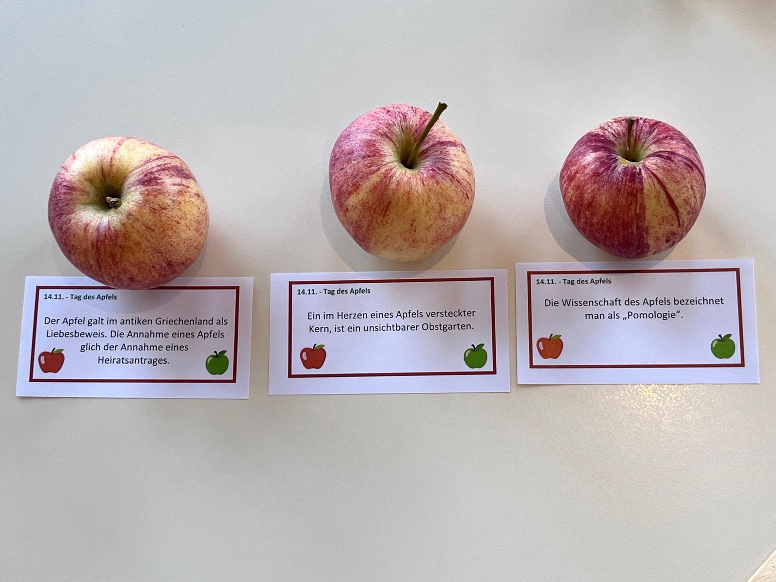 Informationstag rund um den Apfel im Rehazentrum Raxblick Informationstag rund um den Apfel im Rehazentrum Raxblick