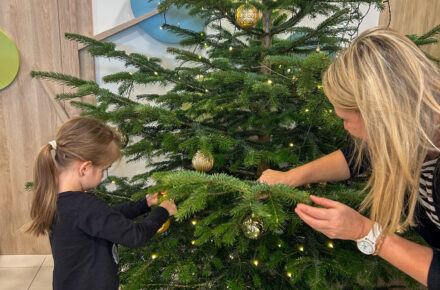 Das OptimaMed Rehazentrum für Kinder und Jugendliche wird weihnachtlich!