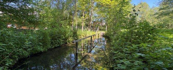 Kneippanlage beim Kurpark in Aspach