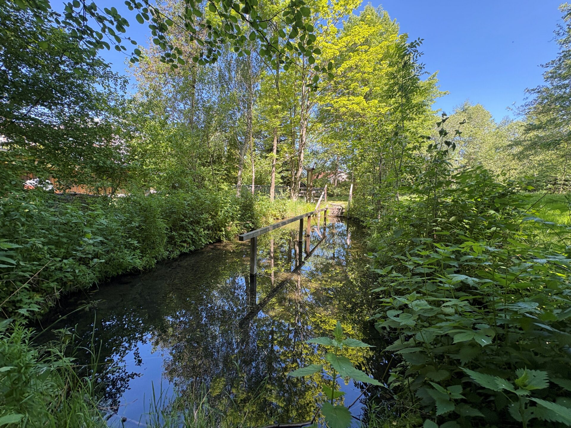 Kneippanlage beim Kurpark in Aspach