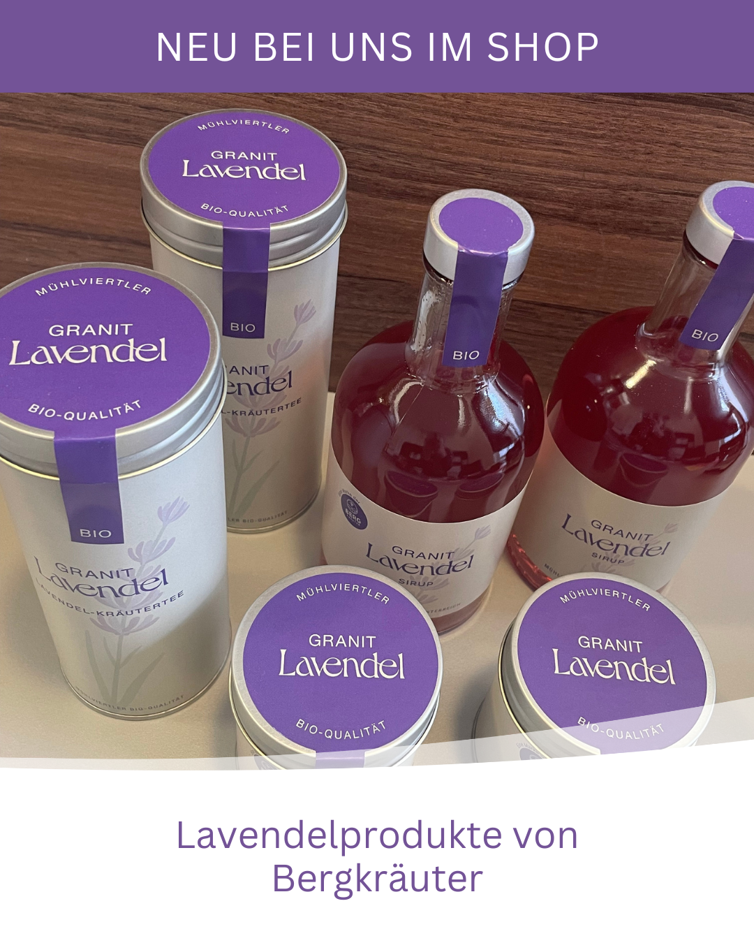 Tee, Sirup und Salatkräuter aus Lavendel Tee, Sirup und Salatkräuter aus Lavendel