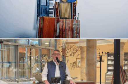 Live-Musik am 17. August 2026 mit Klaus Moser bei OptimaMed in Aspach