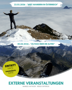 Einladung zur Reisevorträgen von Markus Hatheier