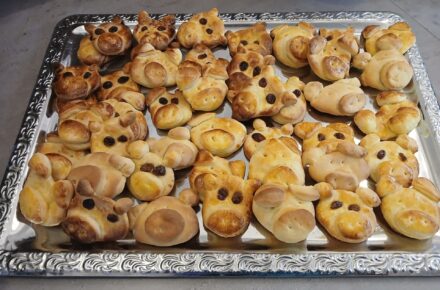 Neujahrsfrühstück in der Kinderreha Wiesing