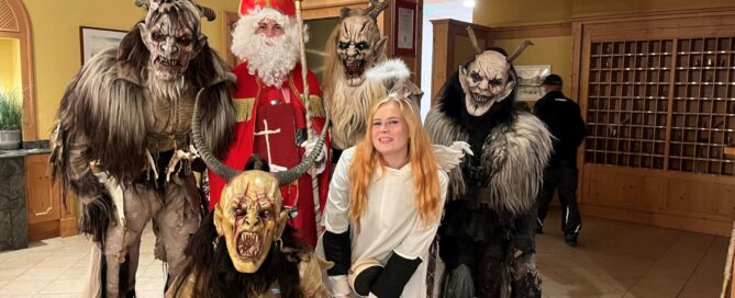 Nikolaus und Krampus in Weißbriach