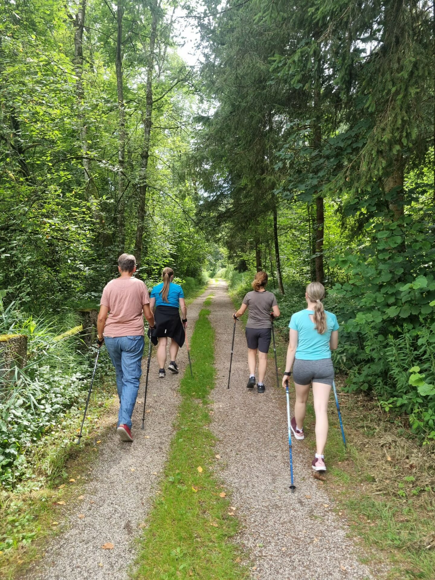 Nordic Walking als Freizeitprogramm in Bad Wimsbach Nordic Walking als Freizeitprogramm in Bad Wimsbach