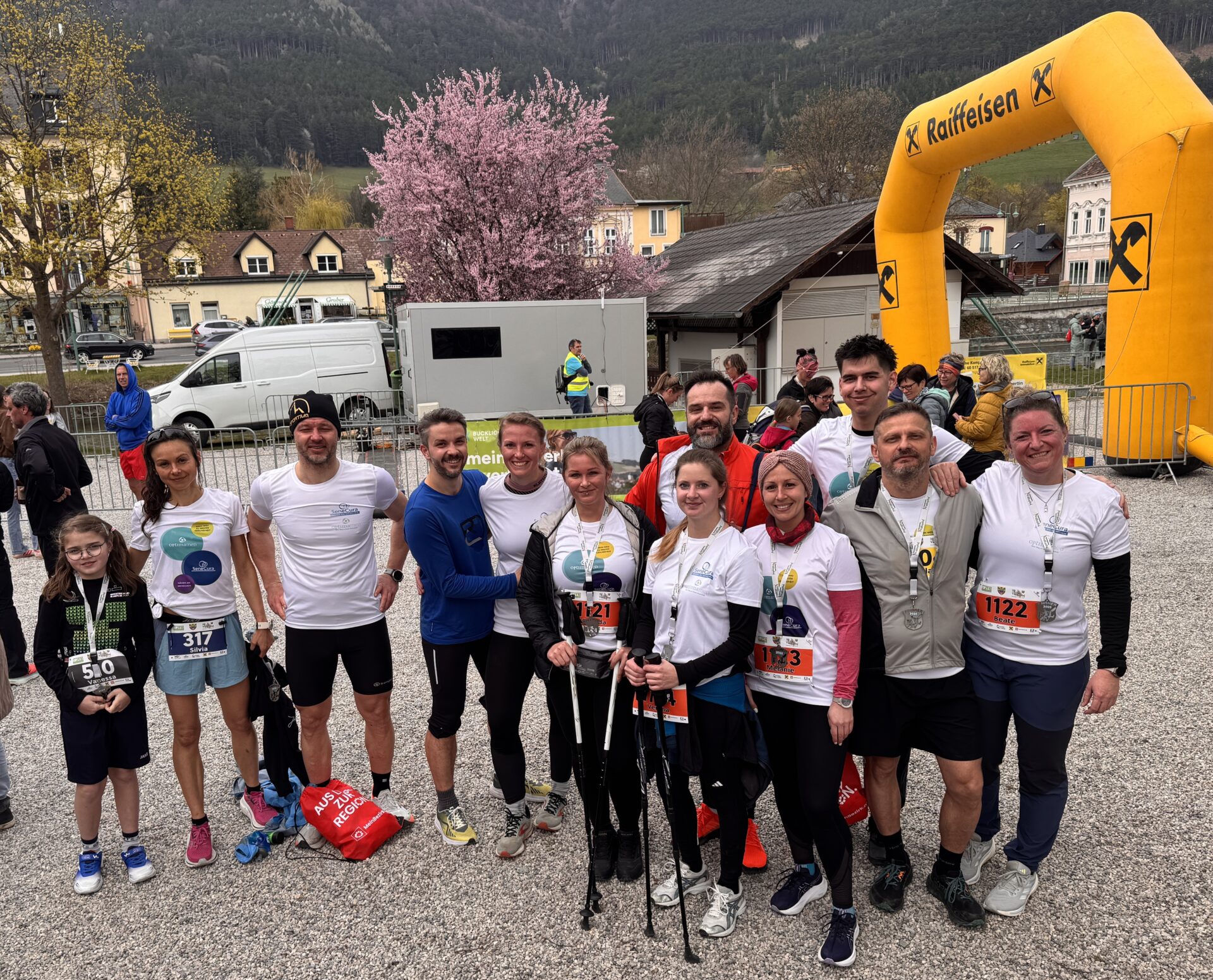 OptimaMed Raxblick Team in Payerbach