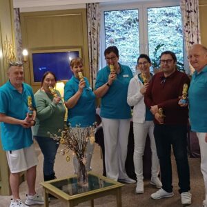 Osterfreude beim Team des Gesundheitsresorts Bad Mitterndorf