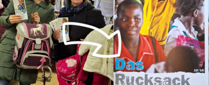 OptimaMed spendet Schulrucksäcke für Kinder in Malawi