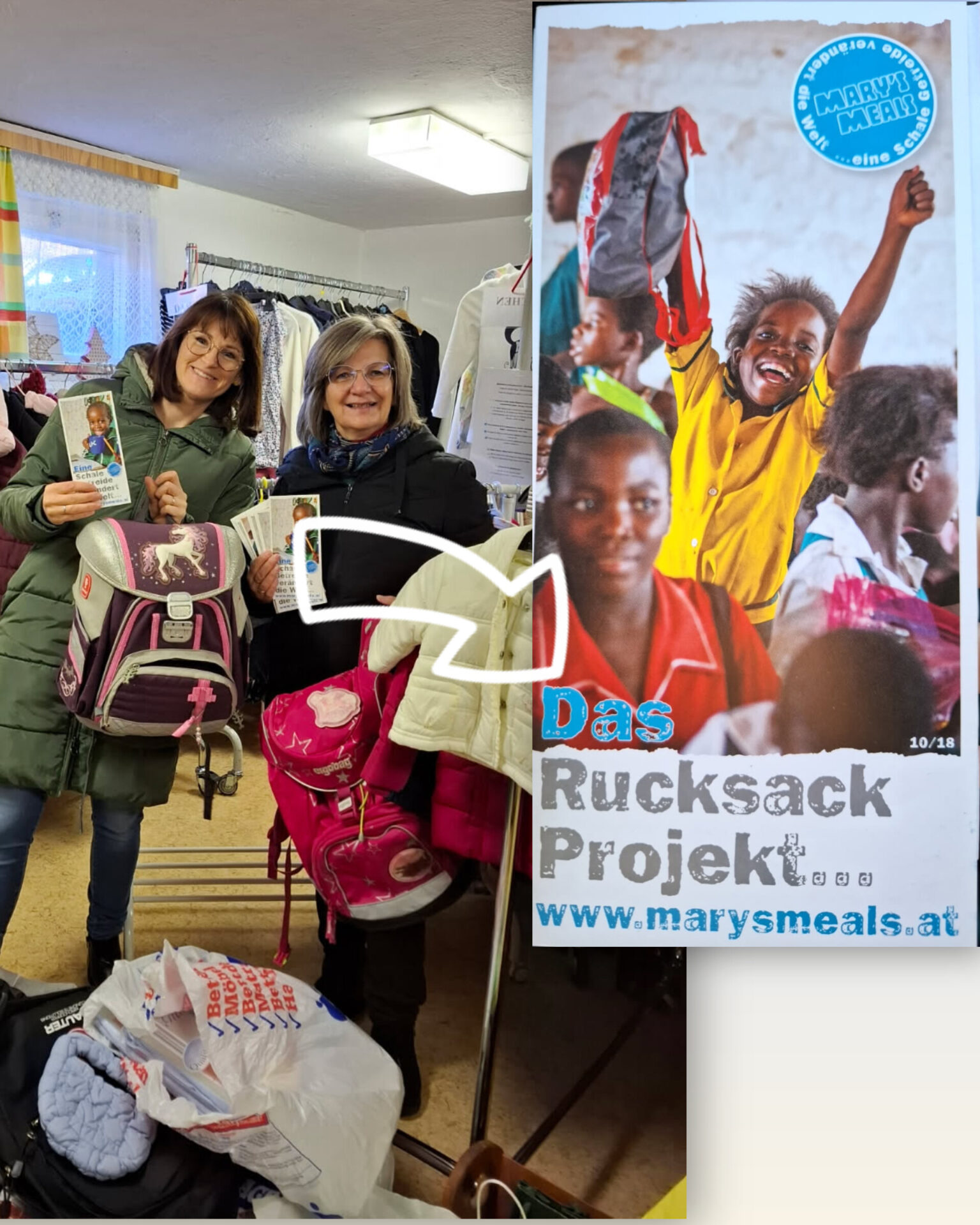 OptimaMed spendet Schulrucksäcke für Kinder in Malawi