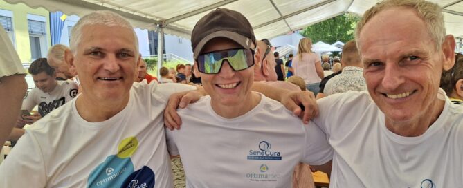 Sauwald Giro 2026 mit drei OptimaMed Mitarbeitern