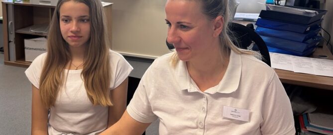 Schnuppertag am Arbeitsplatz der Eltern