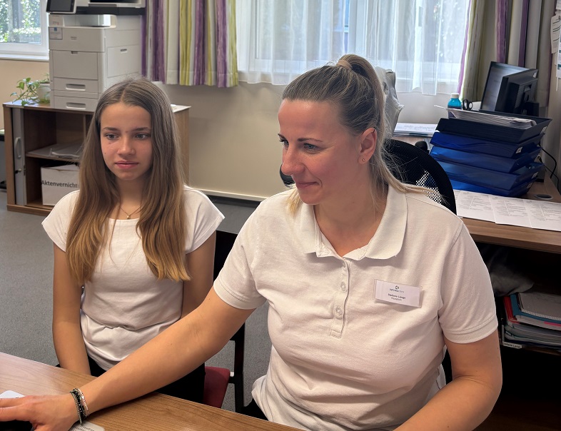 Schnuppertag am Arbeitsplatz der Eltern