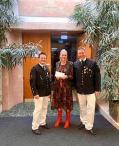 Spende für die Bergknappenkapelle Spende für die Bergknappenkapelle