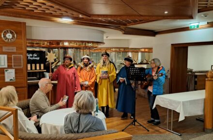 Besuch der Sternsinger im Gesundheitsresort Bad Mitterndorf
