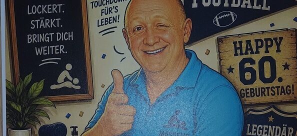 Therapieleiter feiert Geburtstag