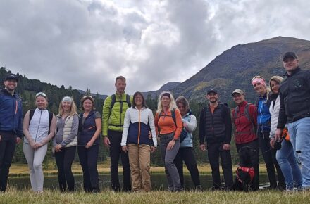 Team des Therapiezentrums Judenburg unternimmt Herbstwanderung