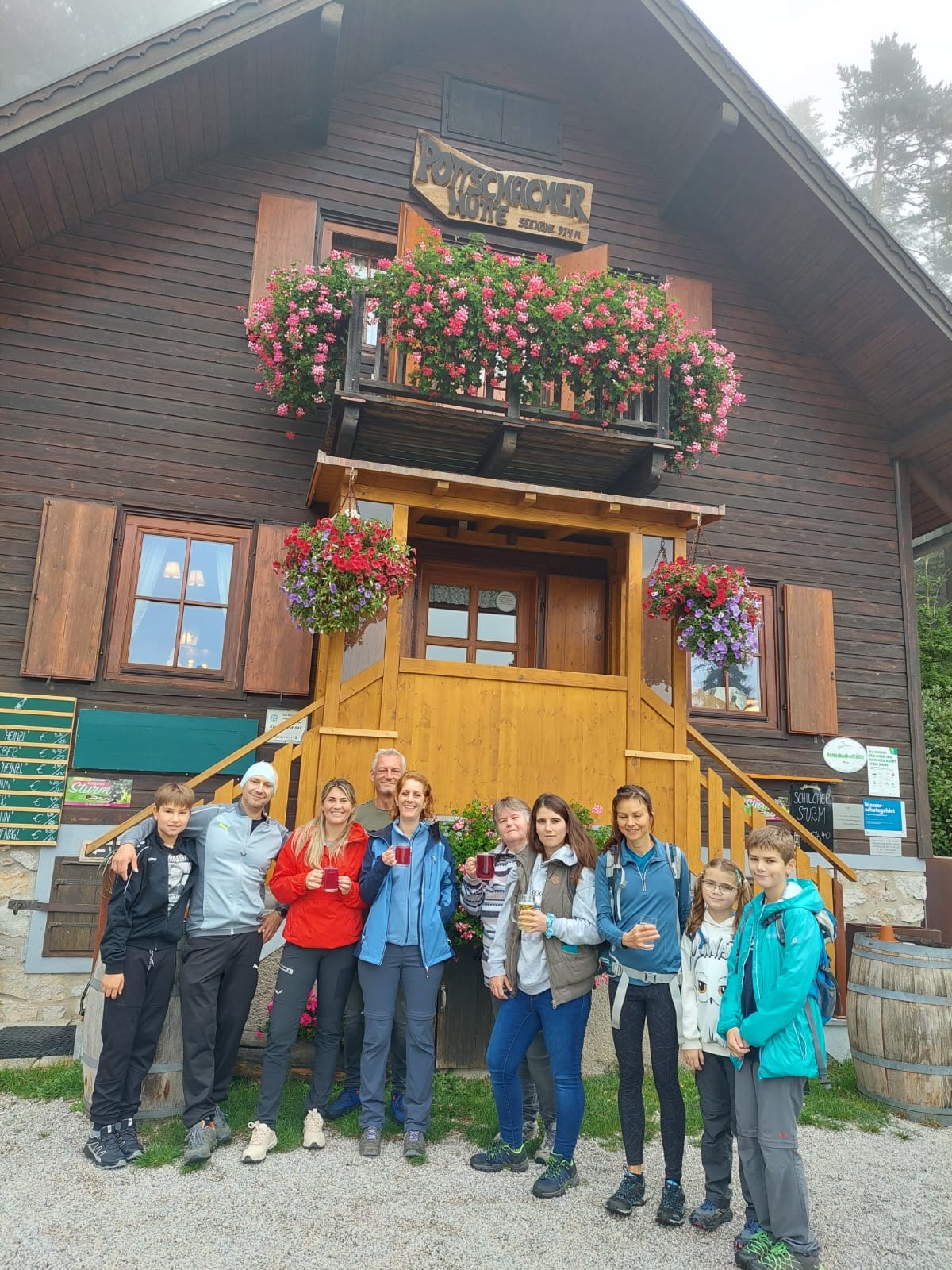 Wanderung zur Pottschacher Hütte Wanderung zur Pottschacher Hütte