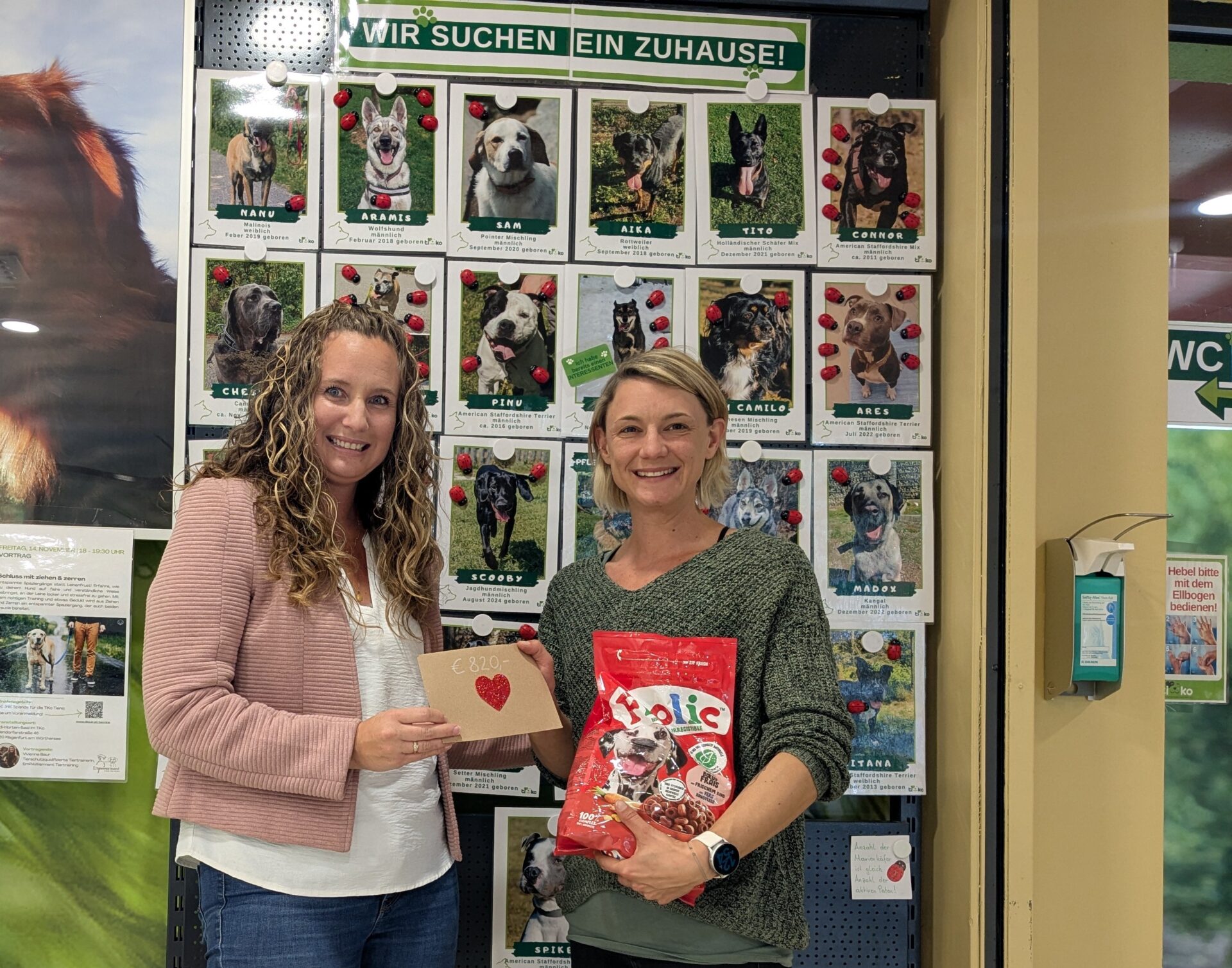 OptimaMed Wildbad spendet für den Tierschutz