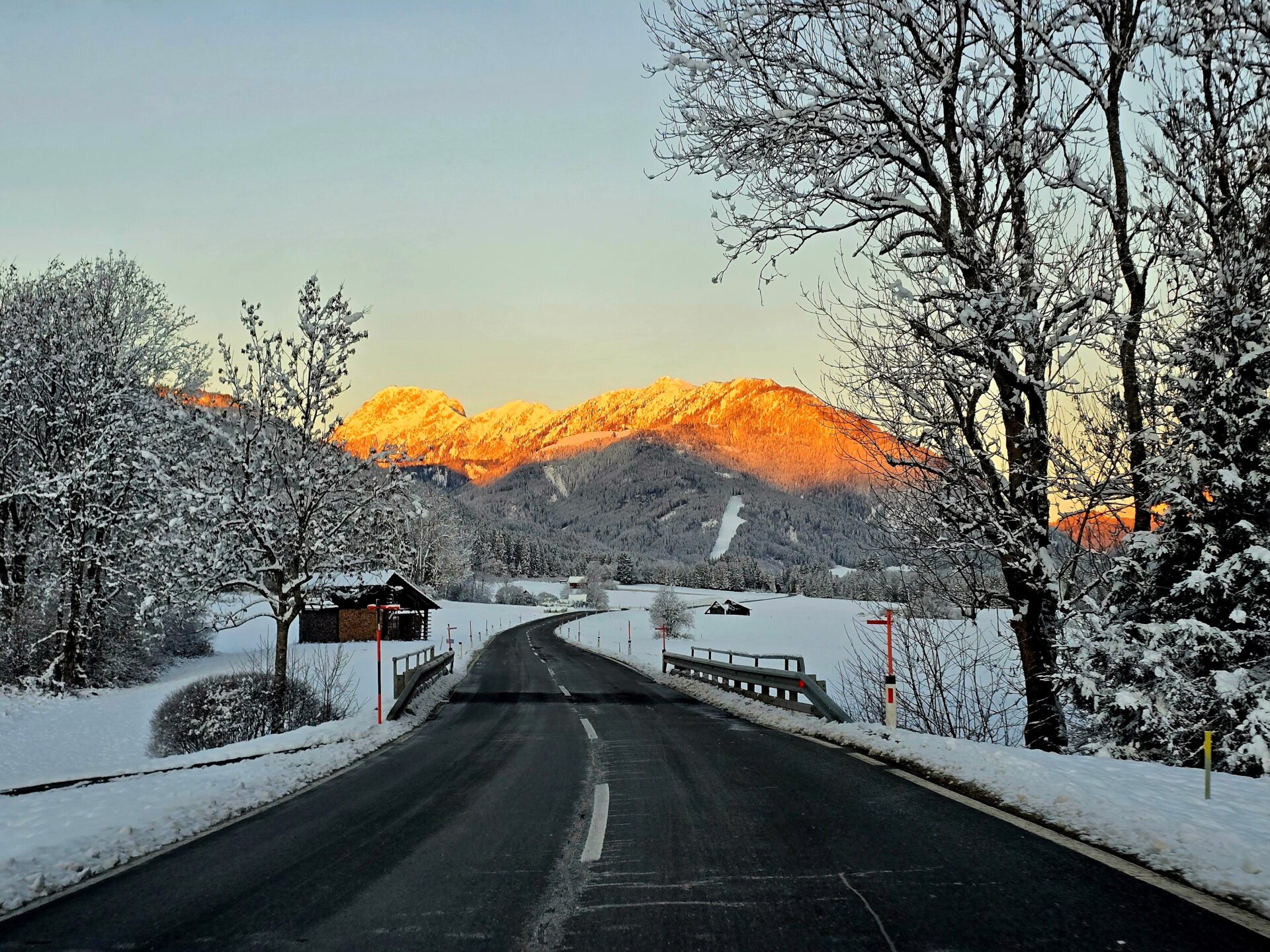 Winter-Beginn in der Region Weißbriach 2 Winter-Beginn in der Region Weißbriach 2